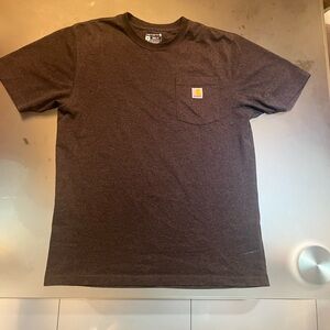 Carhartt Men's Dark Gray T-Shirt Sz. M Loose fit